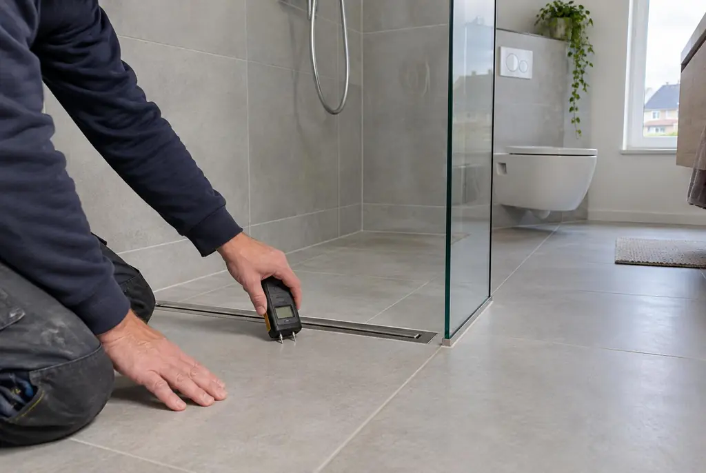 Lekdetectie Elst – badkamer in een nieuwbouwwoning